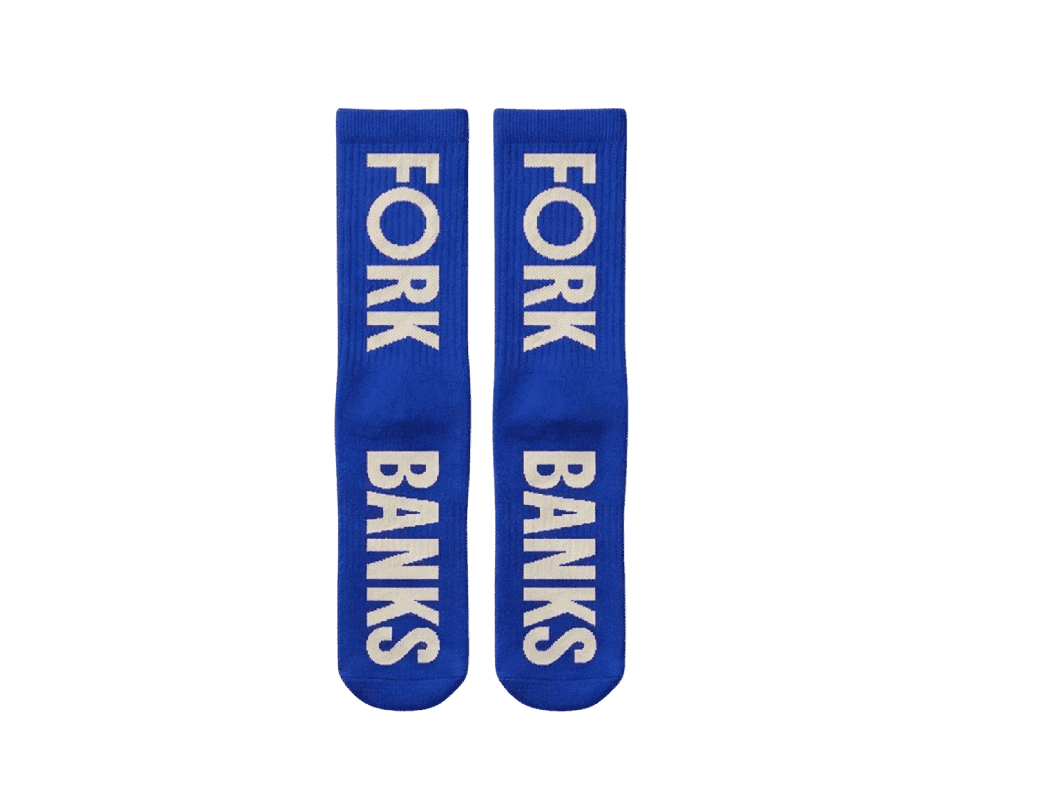 Fork Banks Socks - Blue